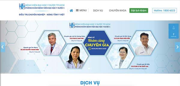 Giải pháp Marketing Online cho phòng khám - Xây dựng Website Cho Phòng Khám