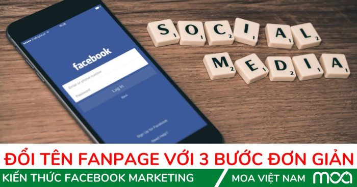 Đổi Tên Fanpage Với 3 Bước