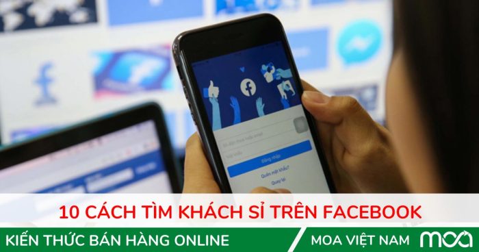 Cách tìm khách sỉ trên facebook