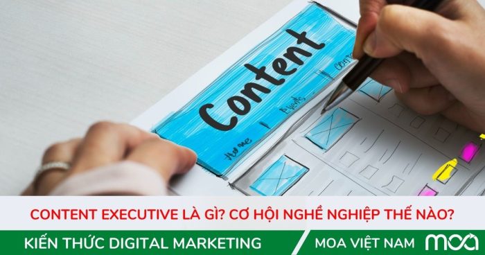 Content executive là gì Cơ hội nghề nghiệp thế nào