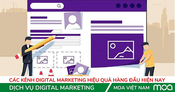 Các Kênh Digital Marketing Hiệu Quả Hàng Đầu Hiện Nay Các Kênh Digital Marketing Hiệu Quả Hàng Đầu Hiện Nay