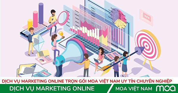 Dịch vụ Marketing Online trọn gói MOA Việt Nam uy tín chuyên nghiệp