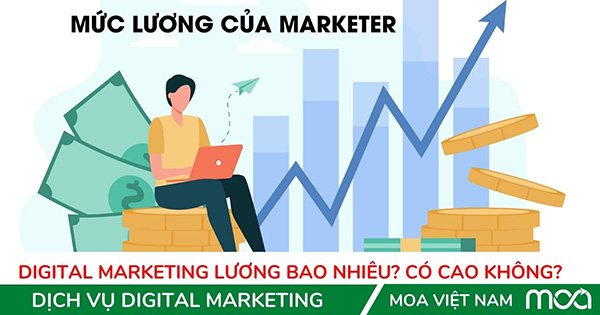Digital Marketing lương bao nhiêu? Có Cao Không? Digital Marketing lương bao nhiêu? Có Cao Không?