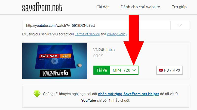 Hướng Dẫn Cách Tải Video Trên Youtube Bằng Savefrom