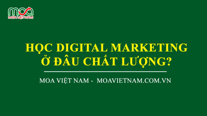 học digital marketing ở đâu