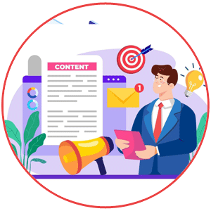 icon Content marketing (Viết bài PR) 