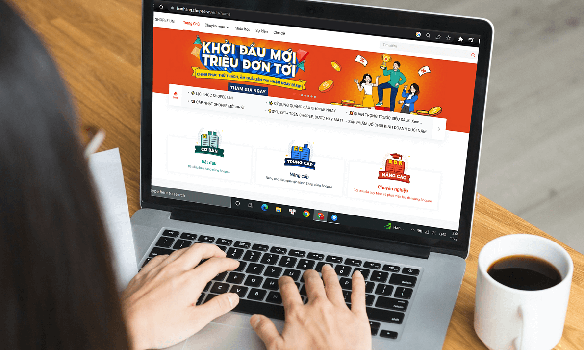 Khóa học bán hàng Shopee Đồng Tháp